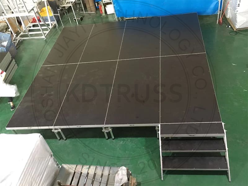 Muslim Concert Wedding Music Stage Podium with Stair
