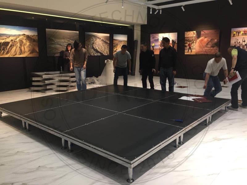 20cm Mobile Easy Install Event Stage