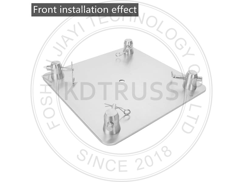 Aluminium Global Lighting Box Truss Half Connector