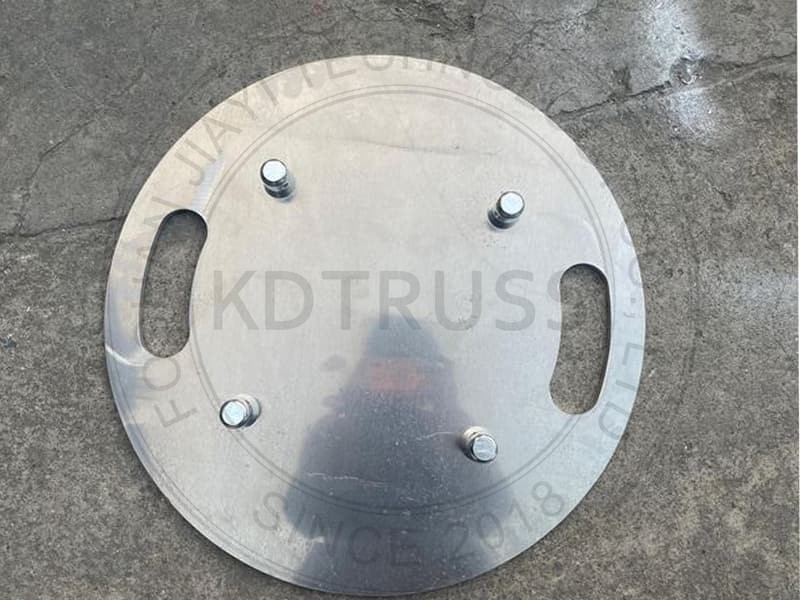 Circle base plate