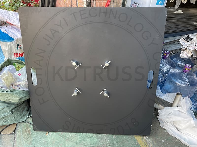 Steel Base Plate for Truss