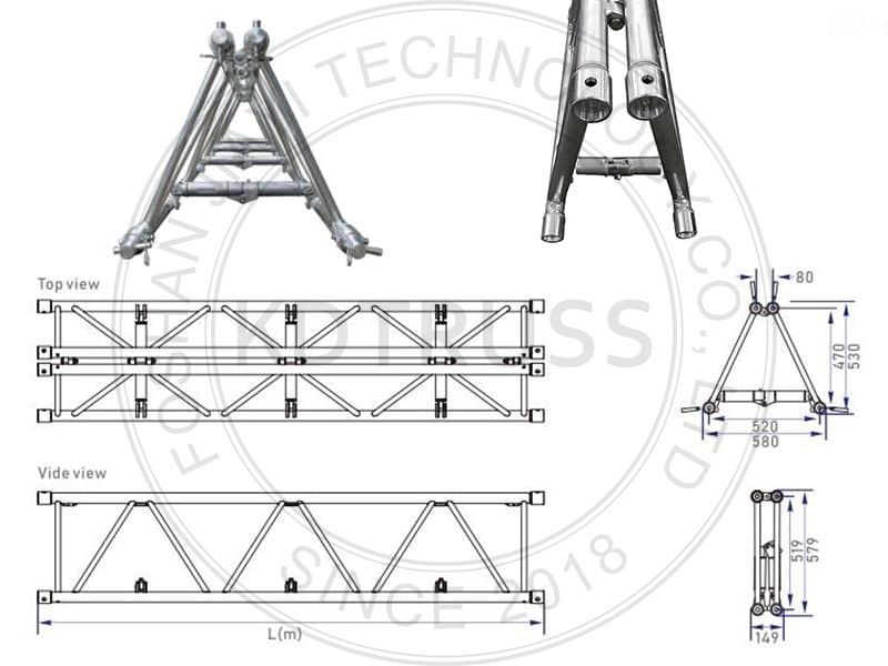 Folding Truss Structure