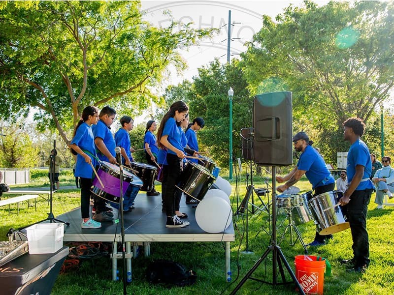 portable dance stage