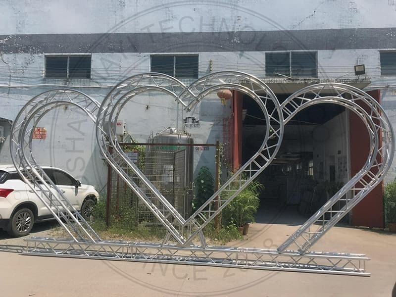  Aluminum Truss Heart for Show