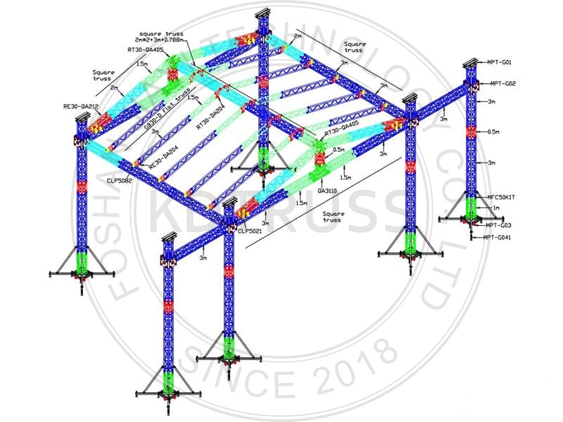 Used Stage Truss for sale