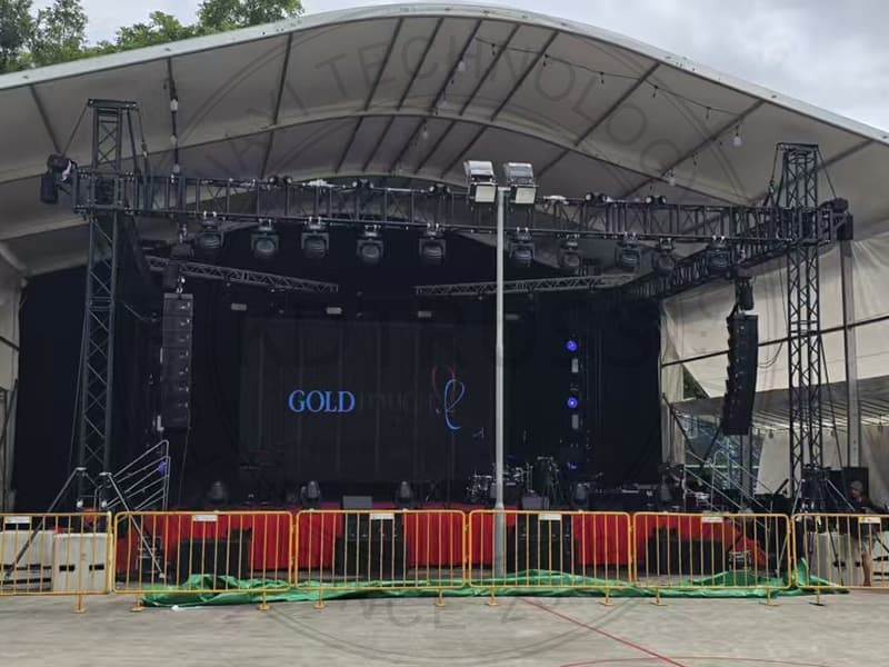 Black Lighting Truss