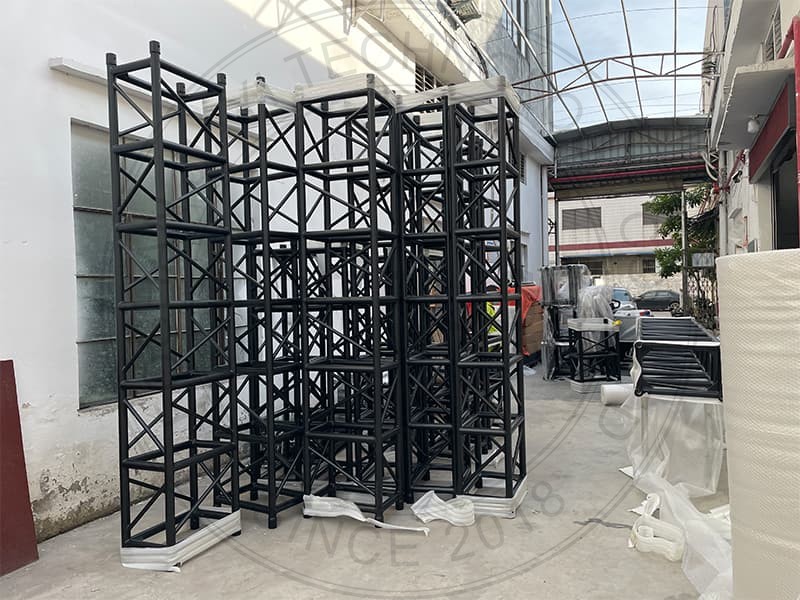Aluminum Black Lighting Truss