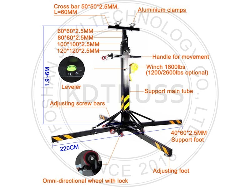 Manual Crank Stand