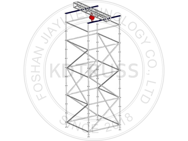 Line Array Speaker Layher Truss