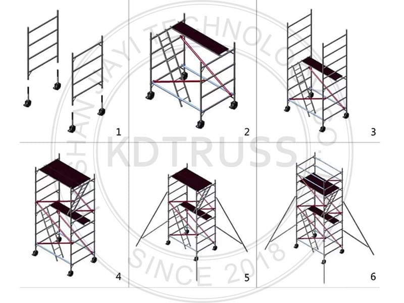 Aluminum Frame Scaffolding