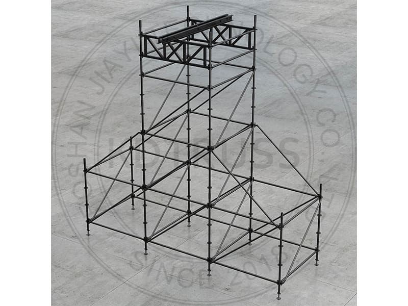 How to install the Steel Line Array Speaker layer truss?