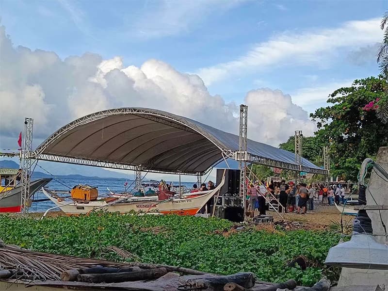 speaker hanging truss