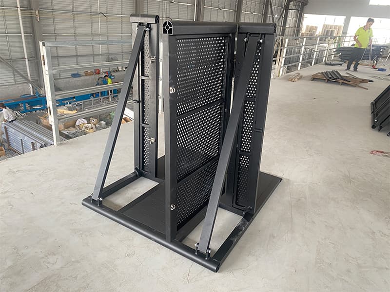 Concert Aluminum Crash Barricades with Cable Hole