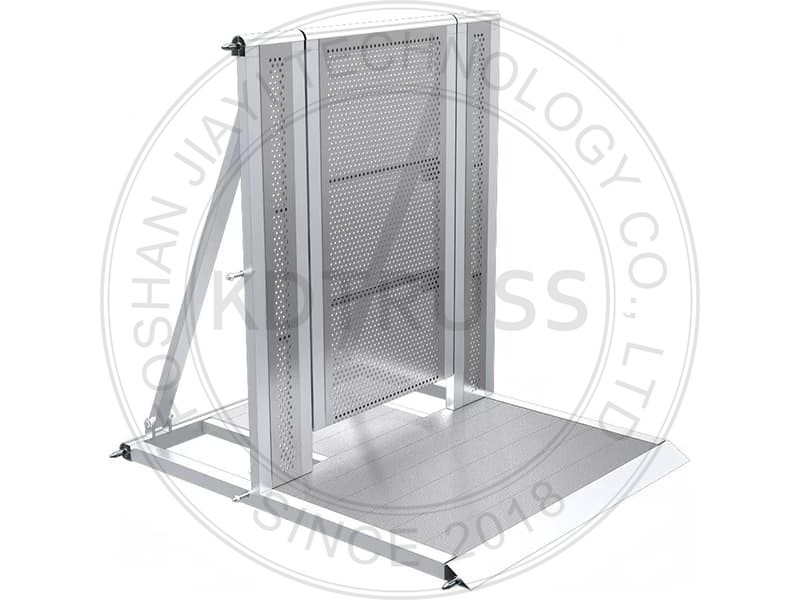 portable folding Stage Barrier