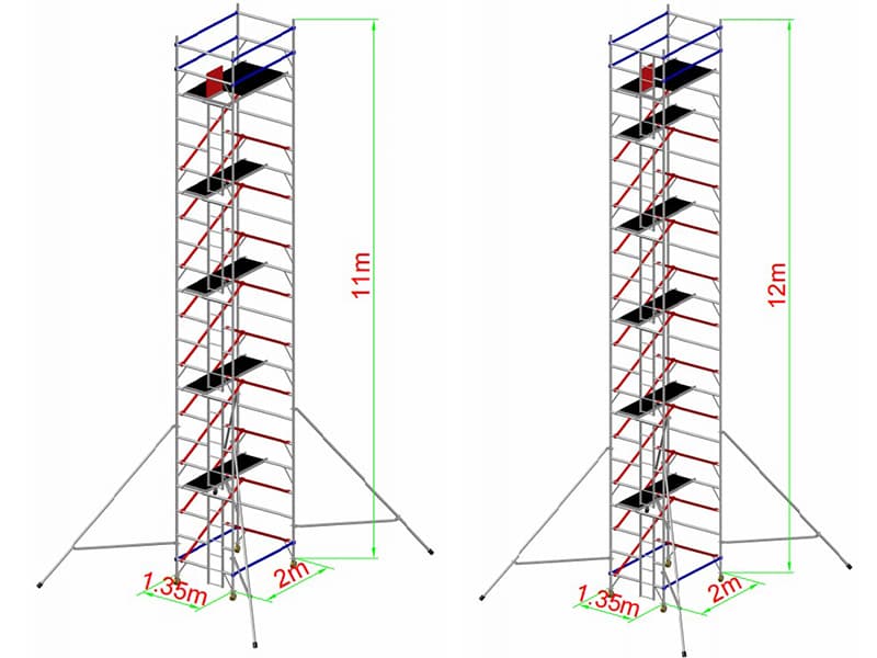 Aluminum Alloy Scaffolding Aluminum Alloy Scaffolding