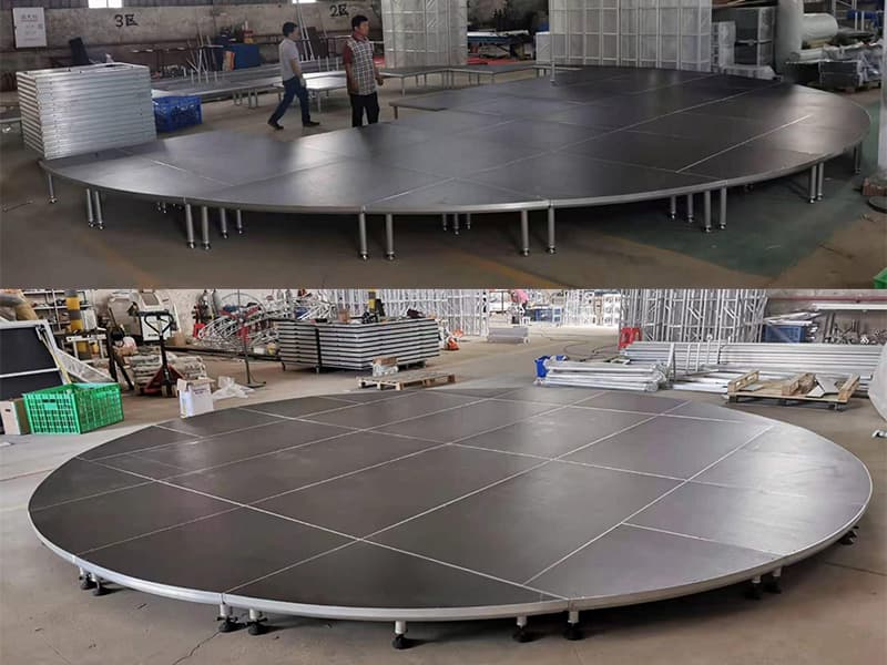 Modular portable stage Modular portable stage